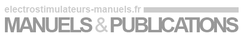 Electrostimulateurs-manuels.com, tous les manuels et les publications.